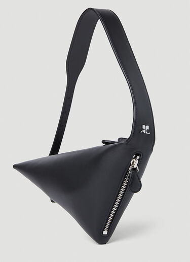Courrèges スモールワンショルダーバッグ ブラック cou0352001