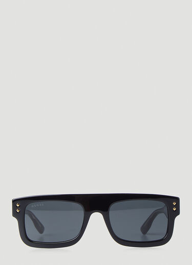 Gucci Studded Frame Sunglasses Black guc0348001