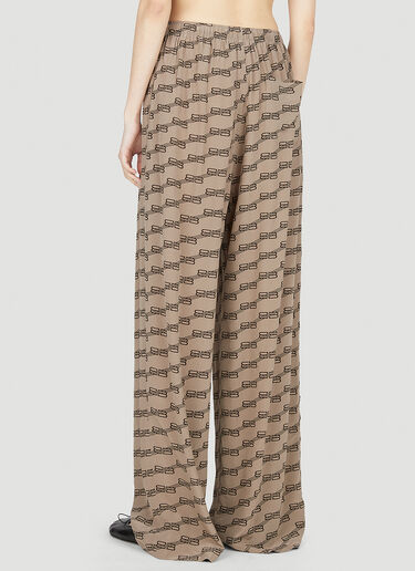 Balenciaga BB Monogram Pyjama Pants Beige bal0251012