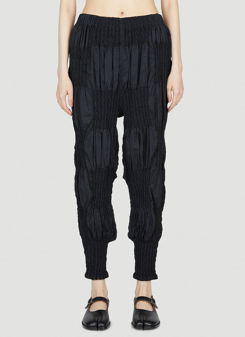 Issey Miyake Wrinkled Blocks Pants ホワイト ism0254004
