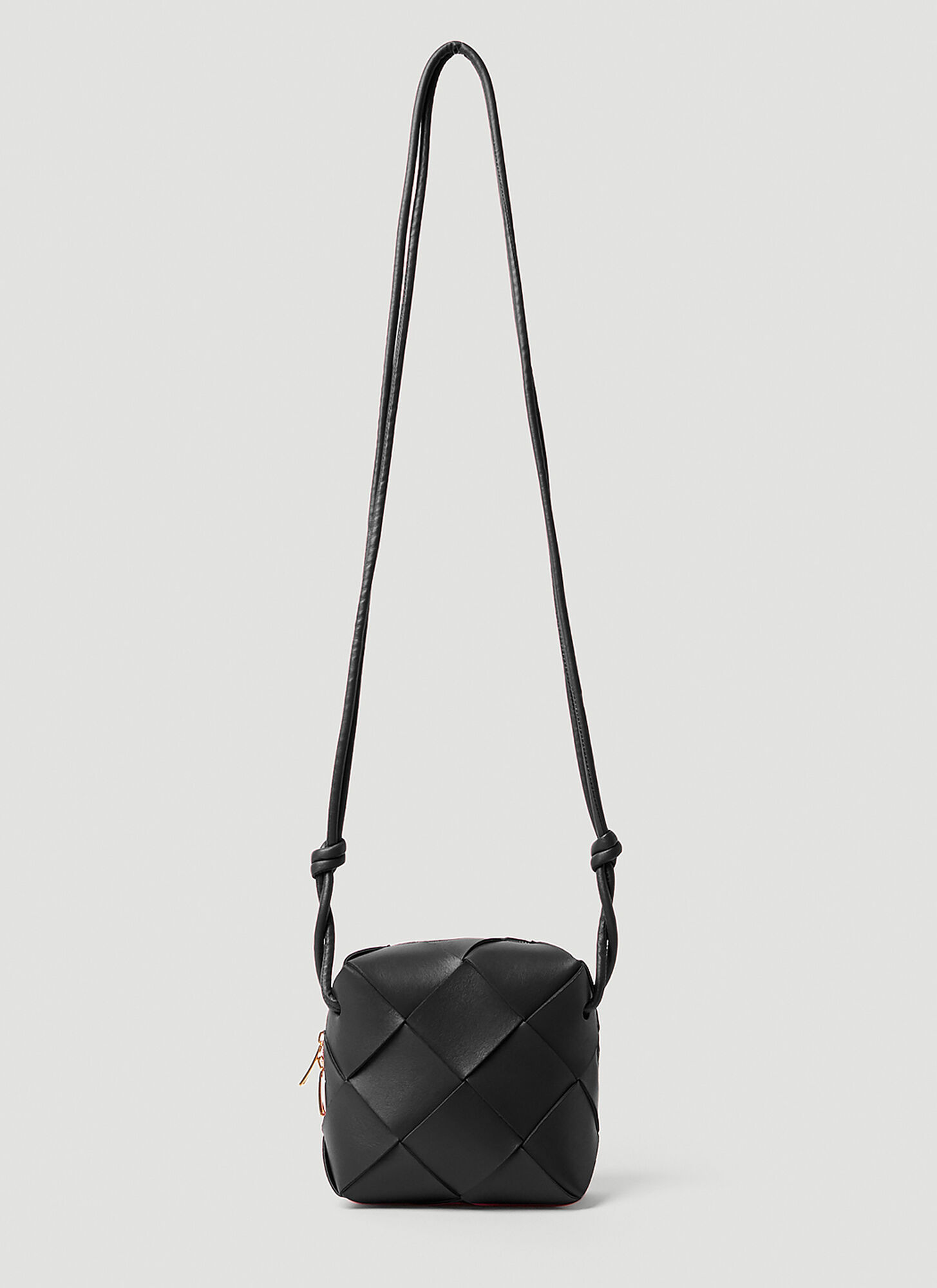 Bottega Veneta Mini Camera Shoulder Bag Female Black