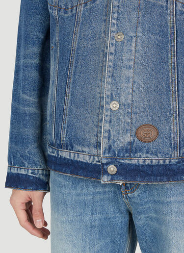 Gucci Reversible Denim Jacket Blue guc0152021