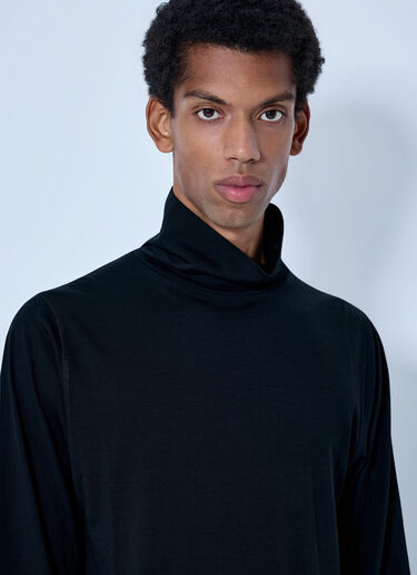 LN-CC® - RIER: Polar Jersey Turtleneck - Black RIER Polar Jersey Turtleneck Black rrr0165016