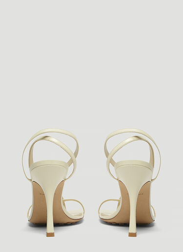 Bottega Veneta Stretch Heeled Sandals White bov0243037
