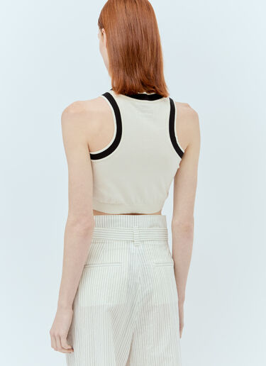 Knit Crop Top Max Mara Knit Crop Top Black max0256027