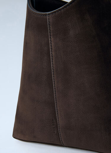 LN-CC® - The Row: Terrasse Shoulder Bag - Brown The Row Terrasse Shoulder Bag Brown row0265031