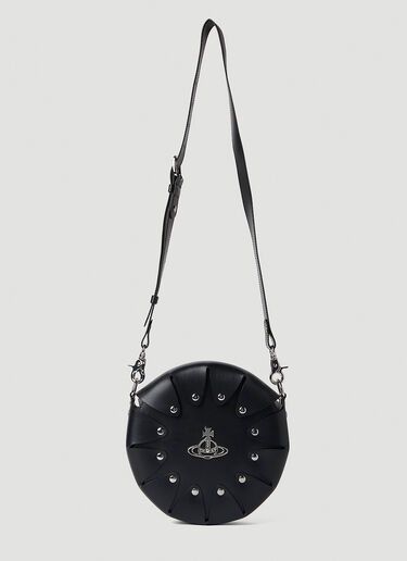 Vivienne Westwood Sunny Round Crossbody Bag Black vvw0152095