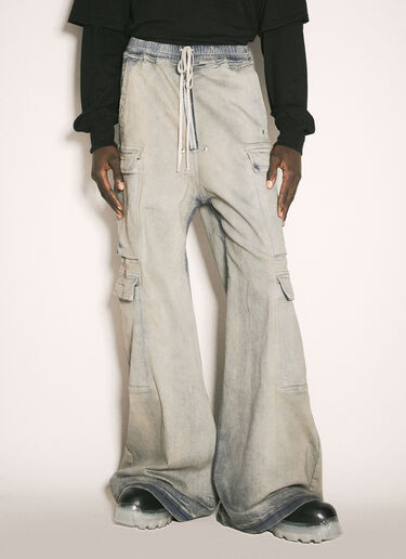Rick Owens DRKSHDW Cargo Jumbo Belas Pants Light Blue drk0158006