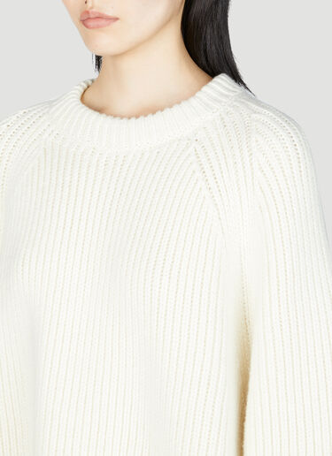 オーバーサイズ ウールカシミア T シャツ Bottega Veneta オーバーサイズ ウールカシミア T シャツ クリーム bov0255013
