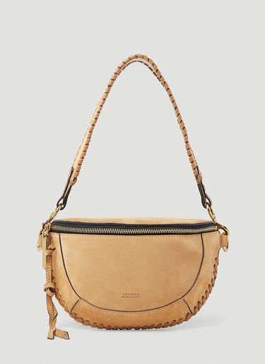 Isabel Marant Skano Shoulder Bag Beige ibm0253039