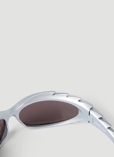 Balenciaga Spike Rec Sunglasses Silver bal0351008