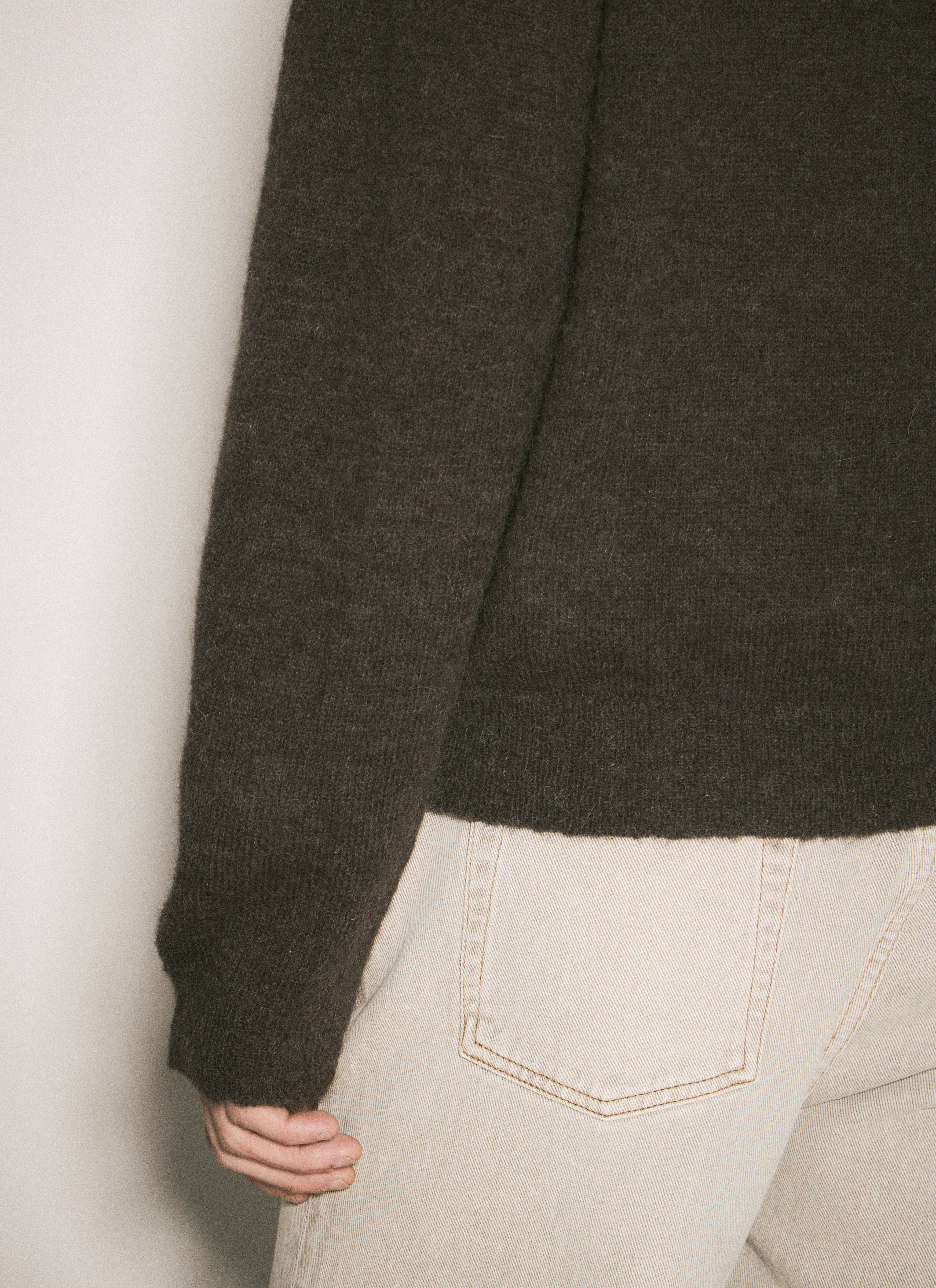 Our Legacy Men's' Evening Polo Cardigan in Brown | LN-CC®