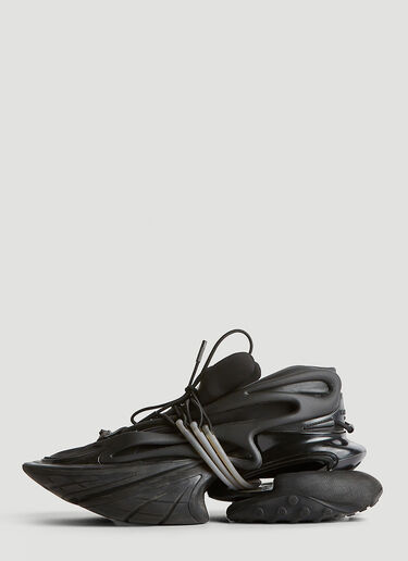 Balmain Unicorn Sculpted Sneakers Black bln0153015