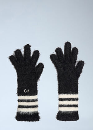 Y-3 3-Stripes Gloves Black yyy0265014