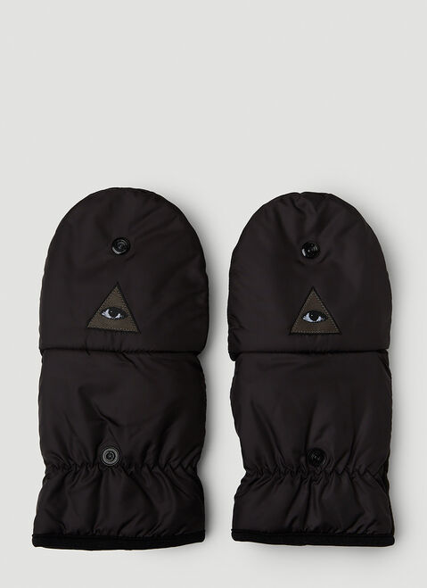Y-3 Reversible Mittens Black yyy0354031