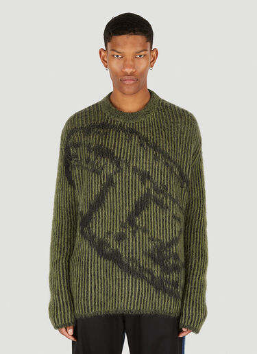 Diesel K-Edro Sweater Green dsl0151027