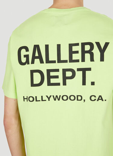 Gallery Dept. Souvenir T-Shirt Lime Green gdp0147047