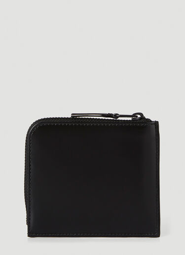 Comme des Garçons Wallet Zipped Wallet  Black cdw0346008