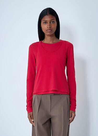 Seruni T-Shirt The Row Seruni T-Shirt Red row0261014