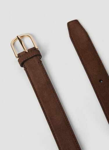 TOTEME Wrap Belt Brown tot0252023