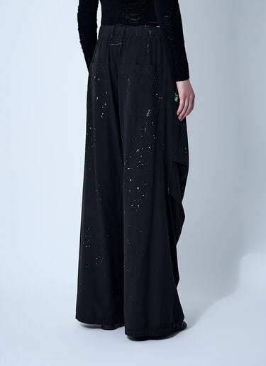 MM6 Maison Margiela Painter Pants Black mmm0260003