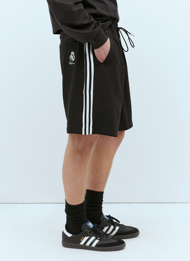 Y-3 x Real Madrid Logo Print Track Shorts Black rma0156010