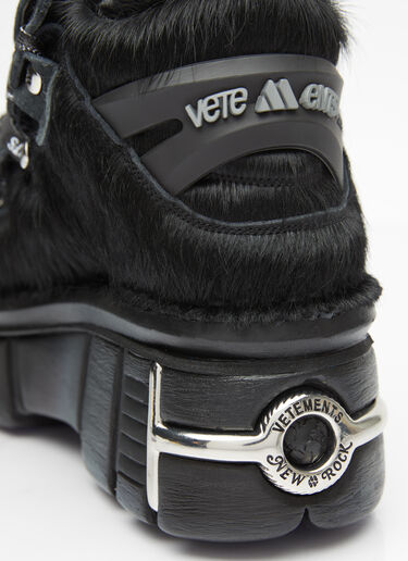 VETEMENTS x New Rock Platform Sneakers Black vet0254010