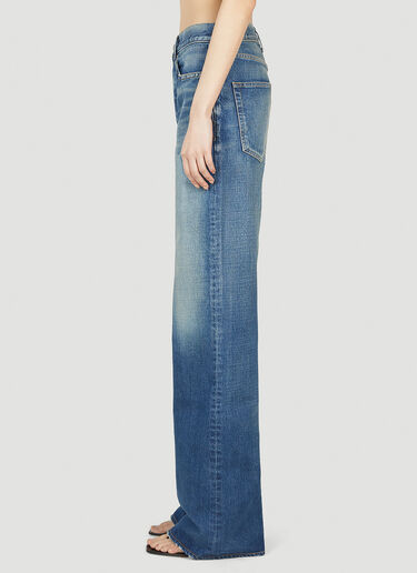 Saint Laurent Low Rise Jeans Blue sla0251021