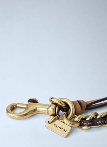 Coach Swag Bag Charm Brown coa0264031