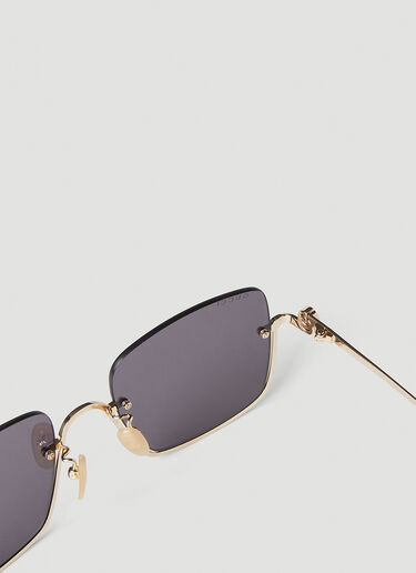 Gucci GG1279S 方框太阳镜 金色 guc0252126