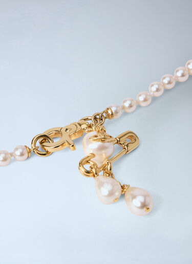 Vivienne Westwood Small Claude Pearl Necklace Gold vvw0264023