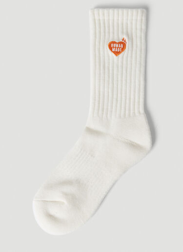 Pile Socks Human Made Pile Socks White hmd0152020