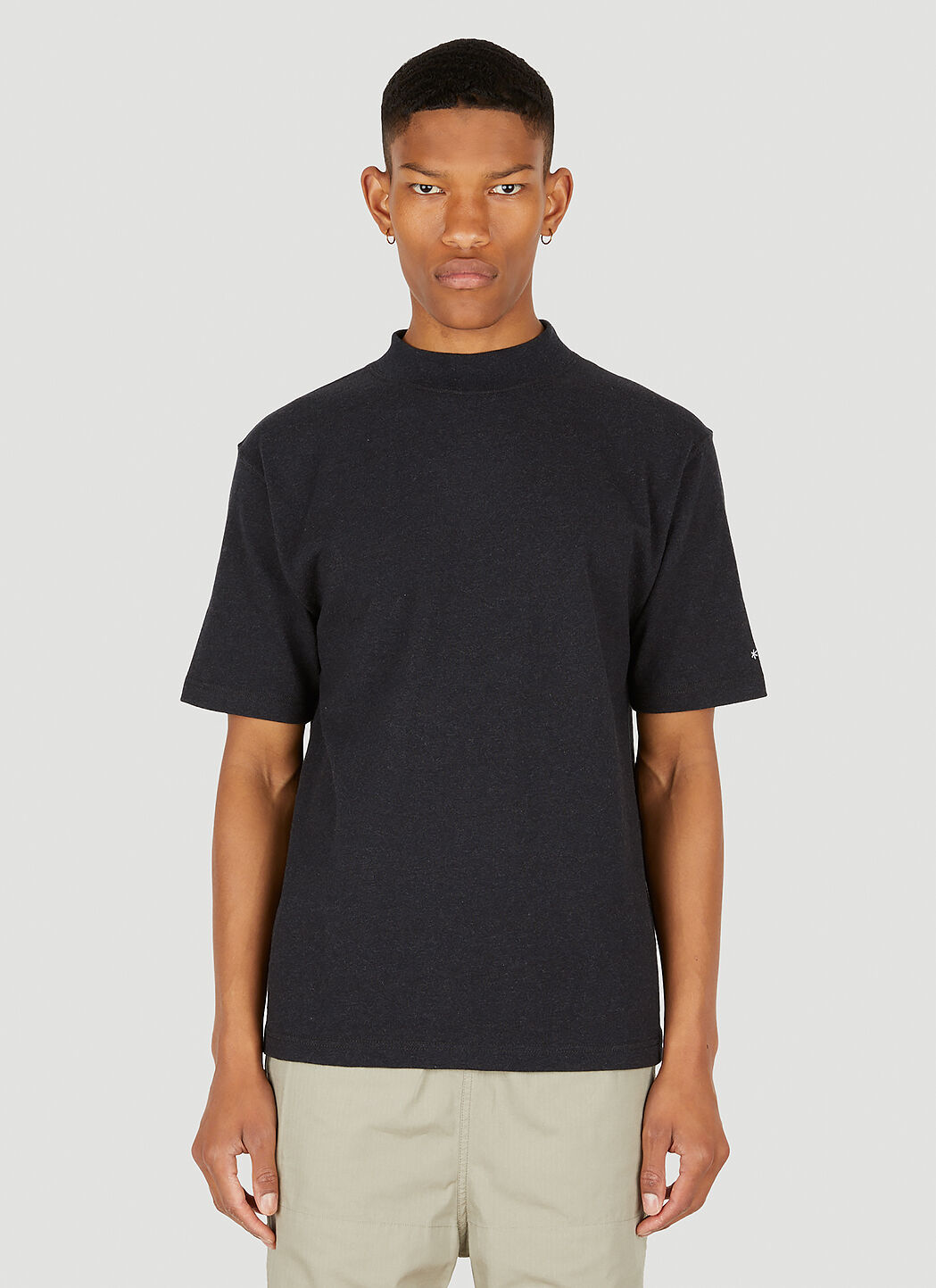 Acne studios mock neck shirt 2025