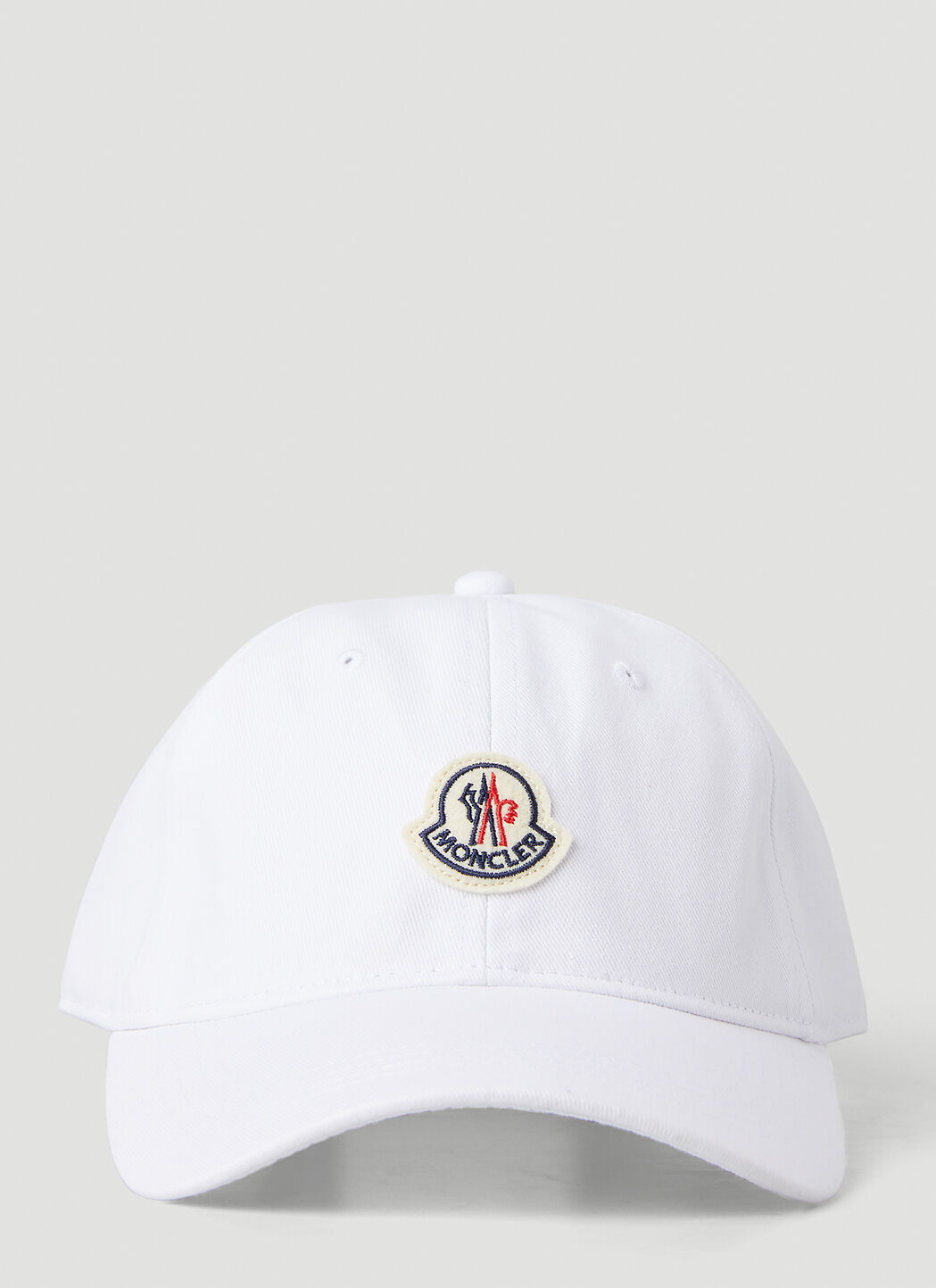 Moncler logo patch cheap cap
