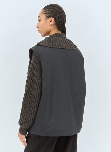 The Row Andi Vest Black row0358001