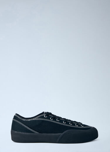Village PM Canvas Low-Top Sneakers Black vpm0164006