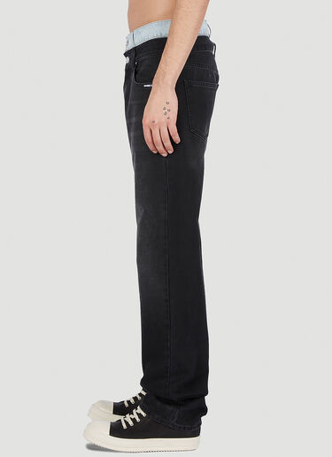 VTMNTS Double Waist Jeans Black vtm0351003