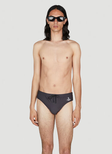 Vivienne Westwood Orb Swim Briefs Black vvw0152002