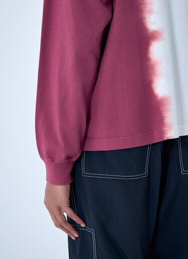 NÒMARYTHM TEXTILE Contrast Collar Long Sleeve Shirt Purple nma0162005