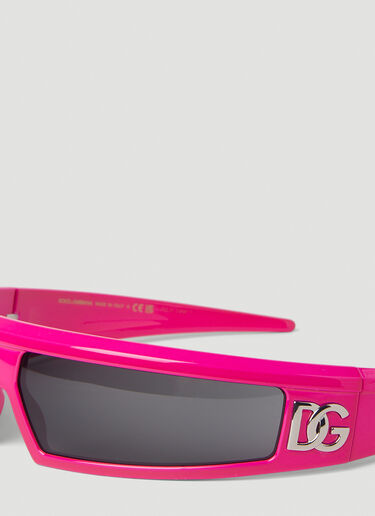 Dolce & Gabbana 내로우 선글라스 핑크 ldg0351003