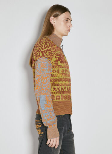 Vivienne Westwood ライオン ジップアップカーディガン イエロー vvw0154008