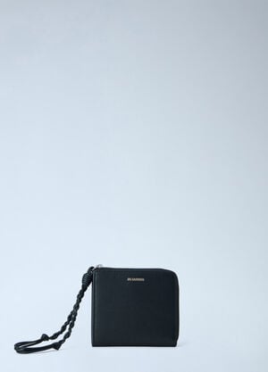 Jil Sander Tangle Wallet Black jil0165012