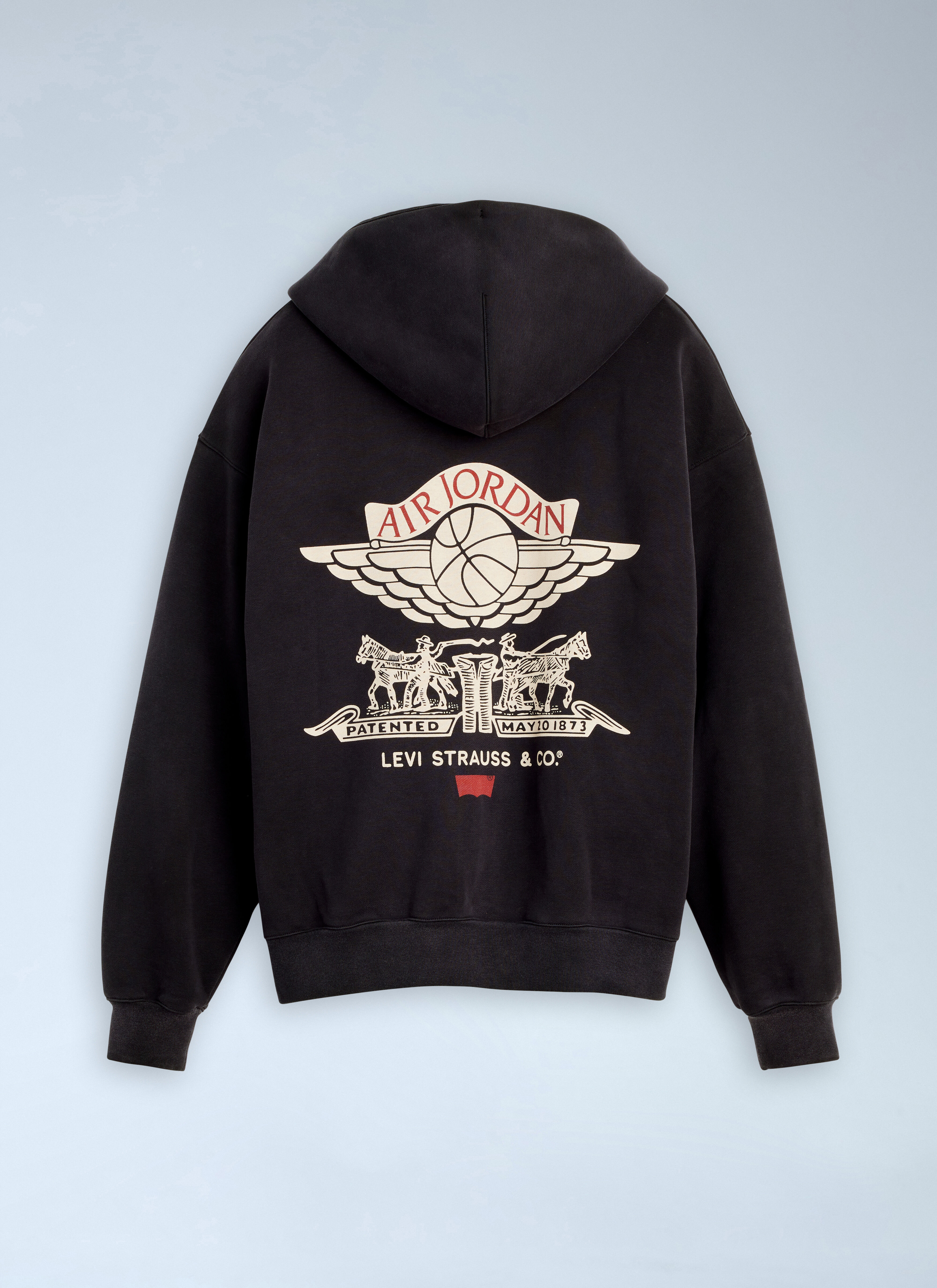 Levi's x Jordan Women's' Full Zip Hoodie in Black | LN-CC®