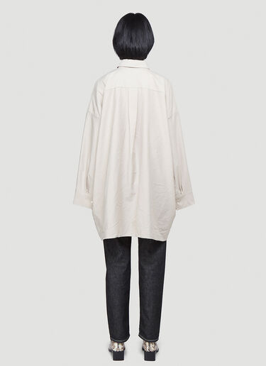 Acne Studios Oversized Shirt Beige acn0242029