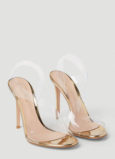 Gianvito Rossi Metropolis High Heel Sandals Gold gia0252008