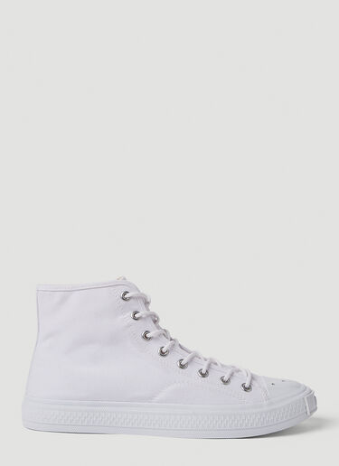 Acne Studios Canvas High Top Sneakers White acn0150025