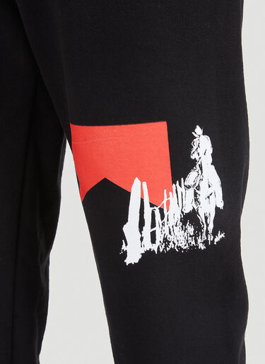 One Of These Days Fence Line Track Pants Black otd0146008