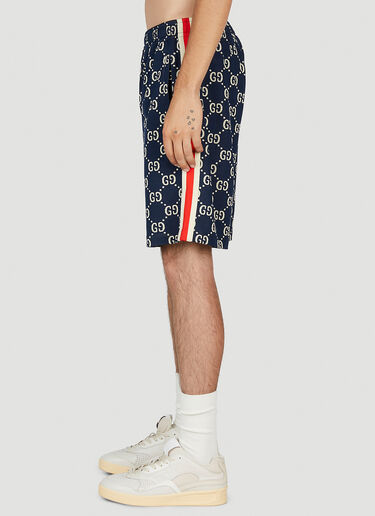Gucci GG Jacquard Shorts Blue guc0153017