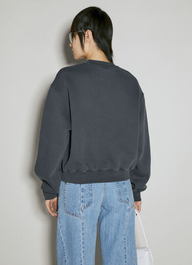 Pulff Logo Sweatshirt Alexander Wang Pulff Logo Sweatshirt Grey awg0255027