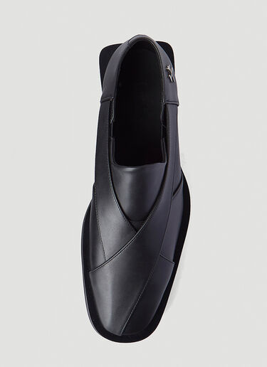 Chappal Faux-Leather Slip-Ons GmbH Chappal Faux-Leather Slip-Ons Black gmb0144004
